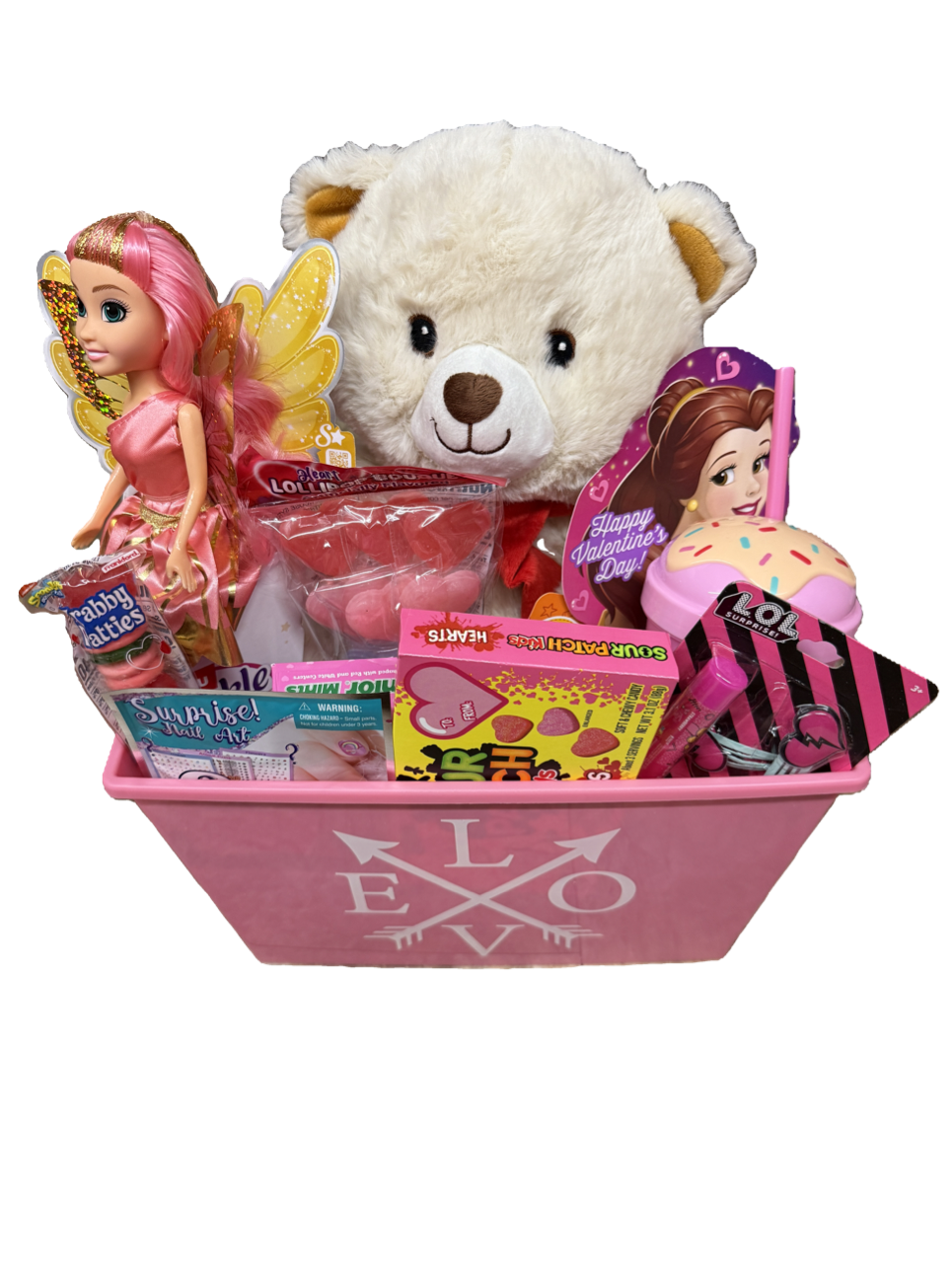 Valentine Day Gift Basket For Girl